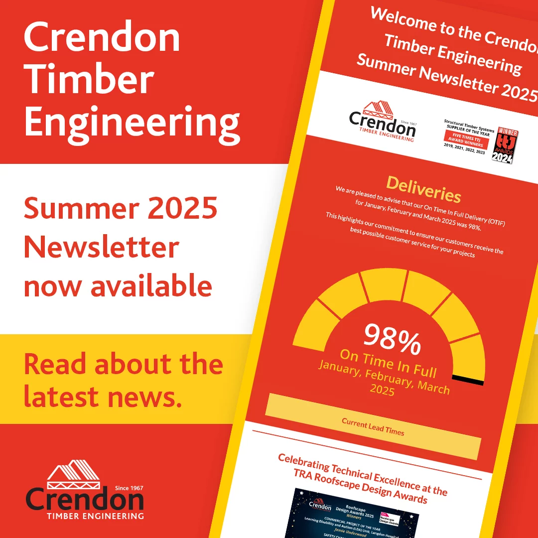 Screenshot of crendon newsletter