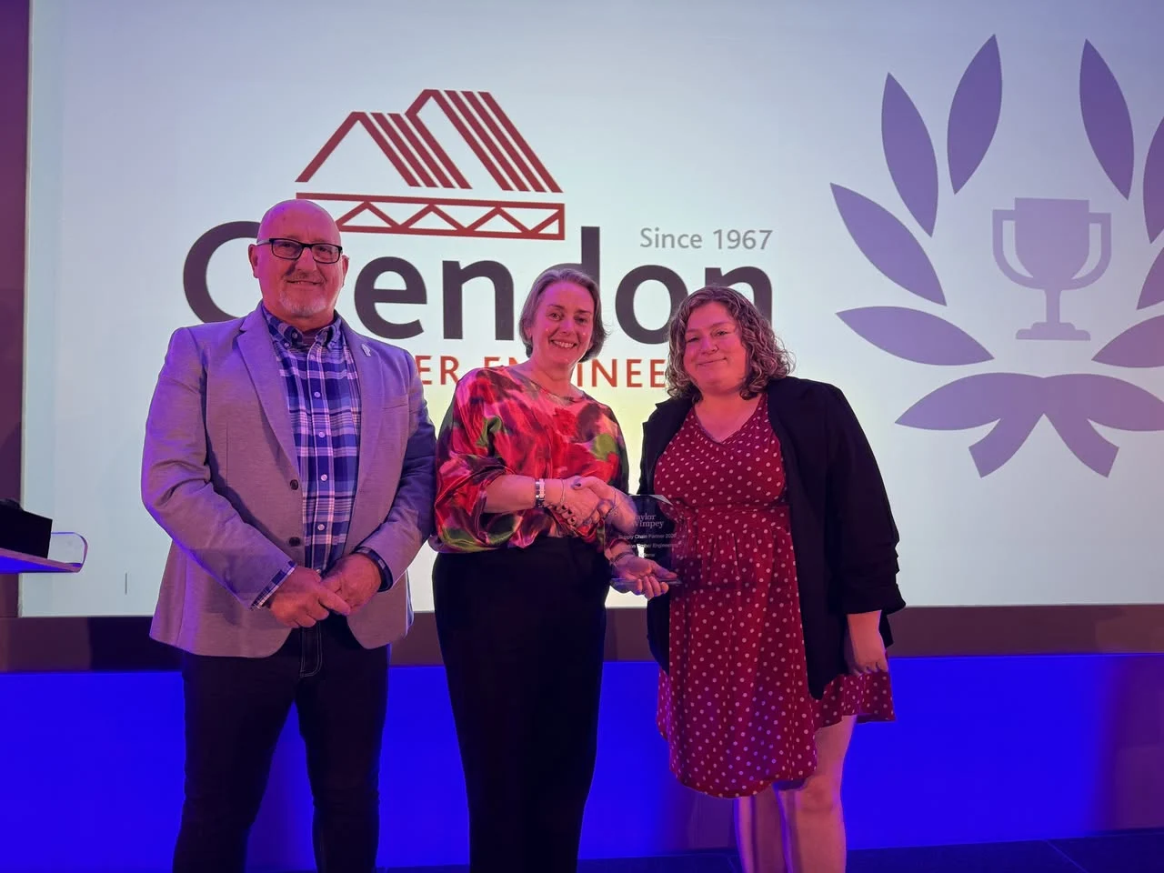 Crendon Timber Engineering wins Taylor Wimpey Supplier of the Year 2026.