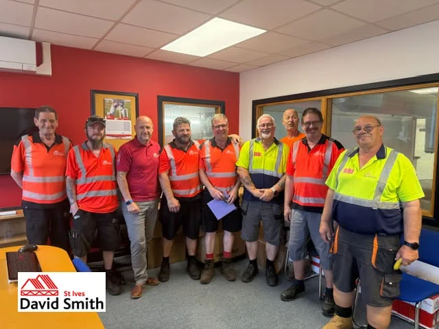 Today we say a fond farewell to Nigel Walker as he begins his well-earned retirement after 10 years with David Smith St Ives.