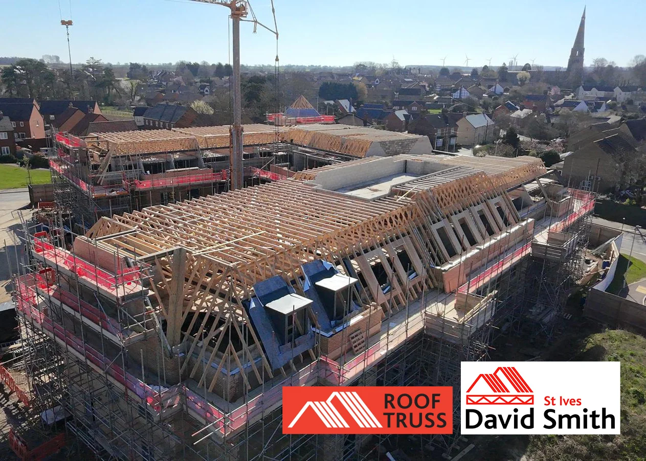 building under construction covered in scaffolding