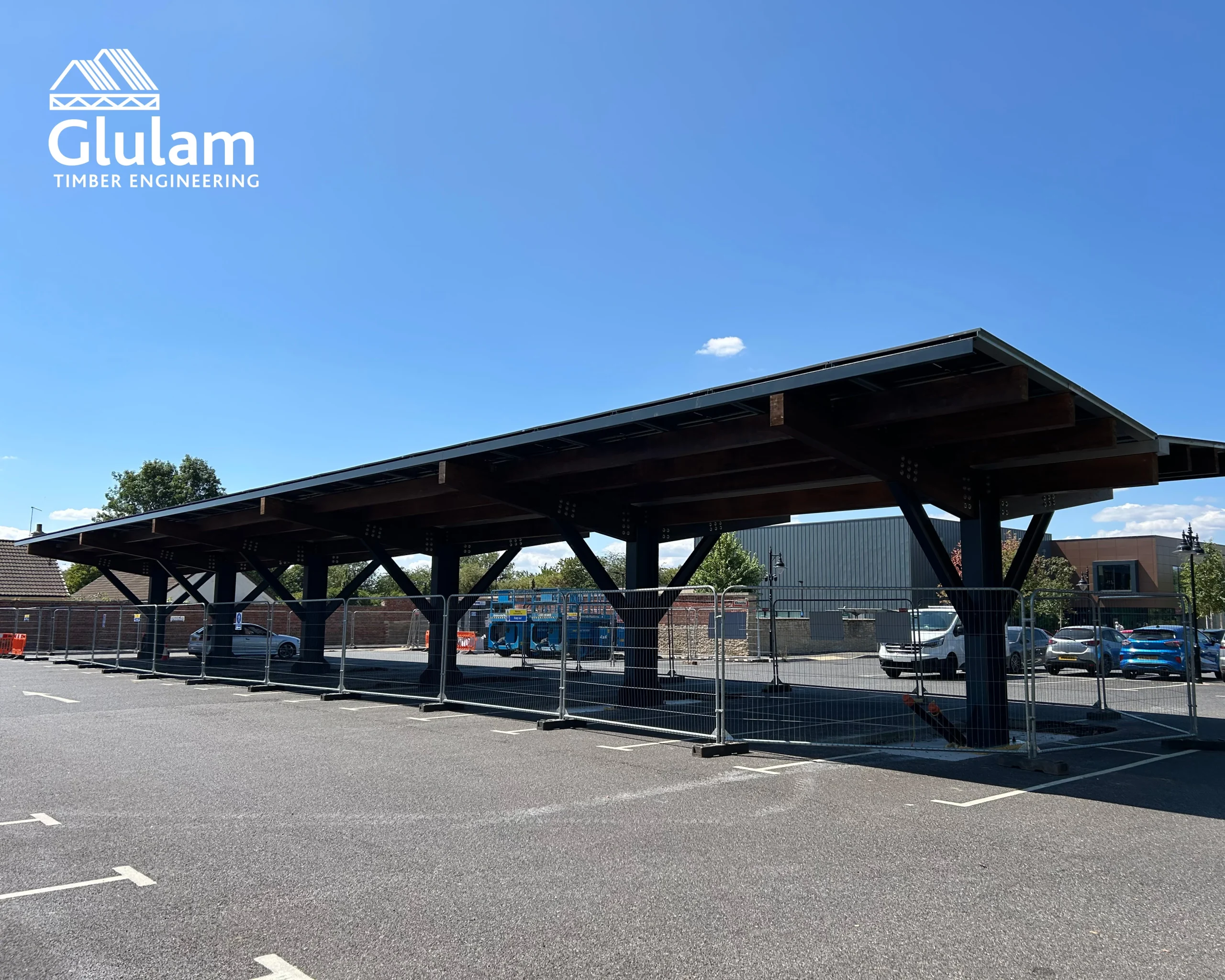 We recently had the pleasure of providing a carport for Melksham Community Centre. 🌲