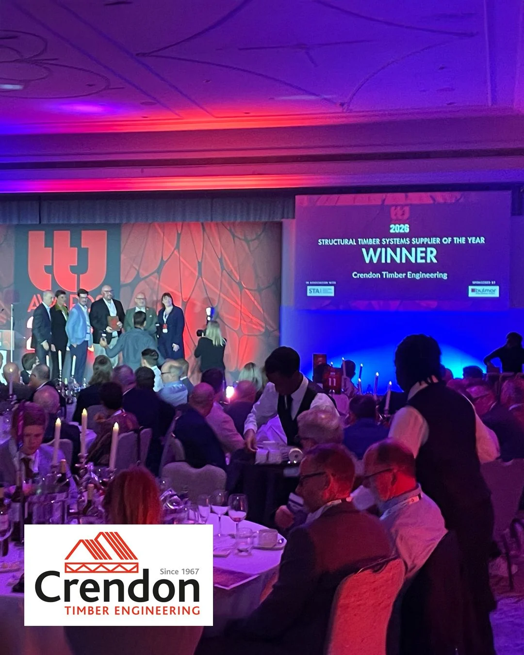 TTJ Structural Timber Systems Supplier of the Year 2026