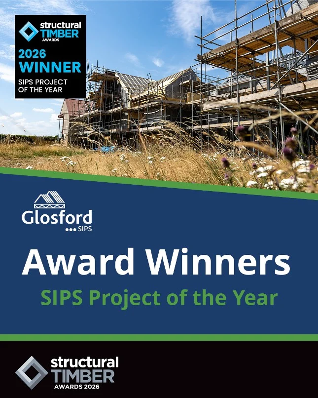 Glosford SIPS are thrilled that Inwoods Park in Rugby, Warwickshire, delivered in partnership with BoBen Construction Ltd, has been named SIPS Project of the Year at the Structural Timber Awards 2026.