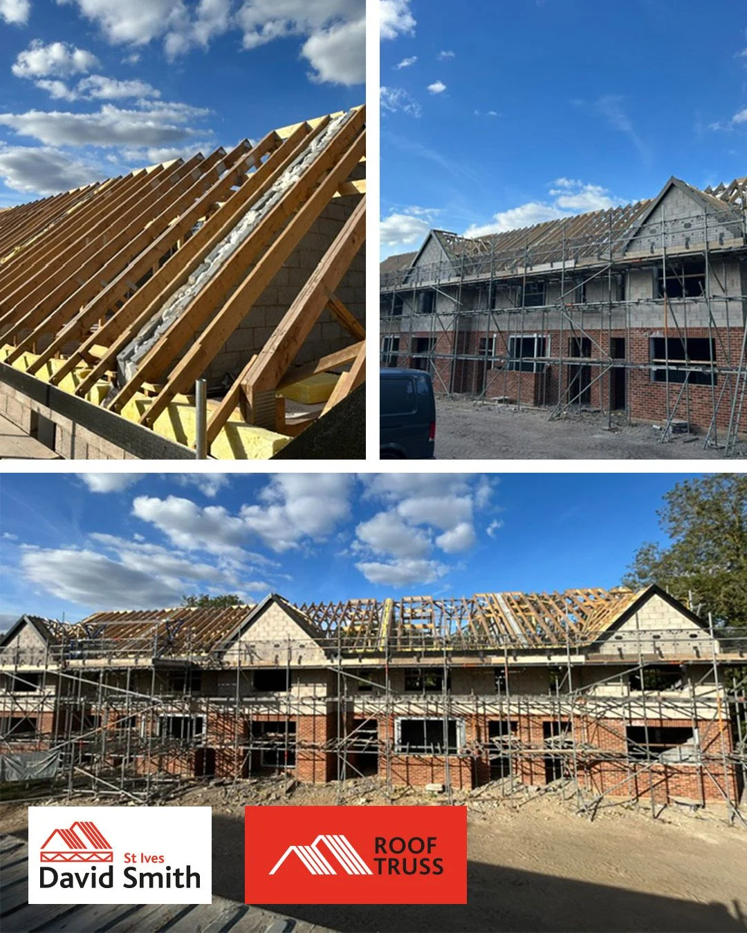 David Smith St Ives recently designed, manufactured and supplied the Roof Trusses for the redevelopment of the former Tudor Hotel in Fenstanton, which is being transformed into five new homes